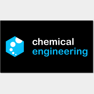 chemical engineering with a logo t-shirt Posters and Art